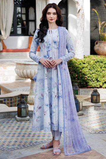 Farasha | Printed Essentials | Sky Breeze - Rang-e-Khaas