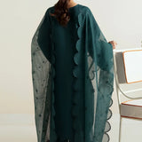 Afrozeh | Basic Pret 25 | Dark Kiwi