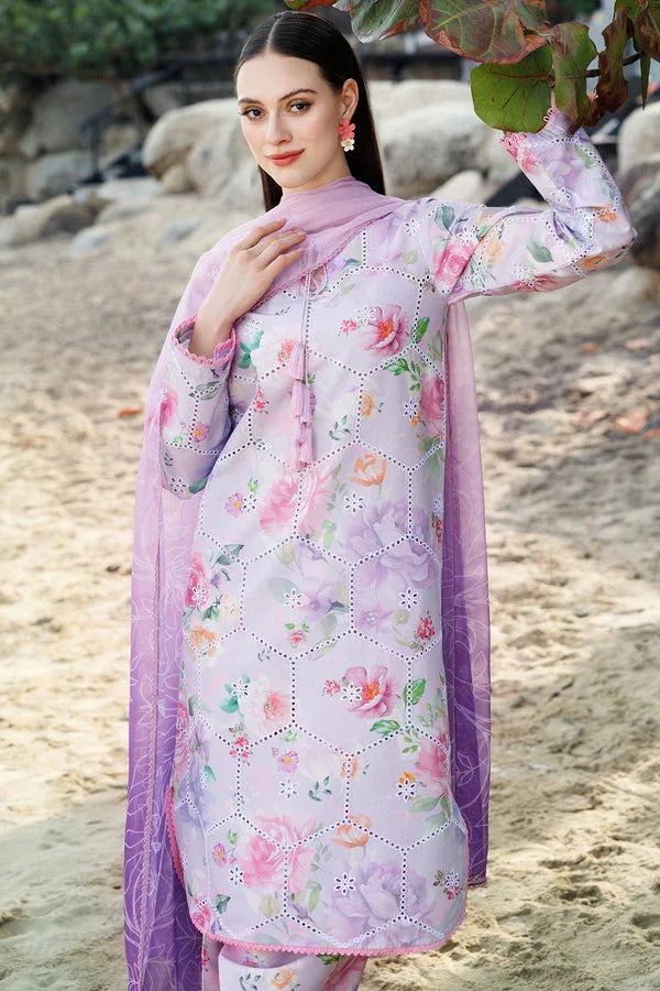 Farasha | Printed Essentials | Rosy Glem - Rang-e-Khaas