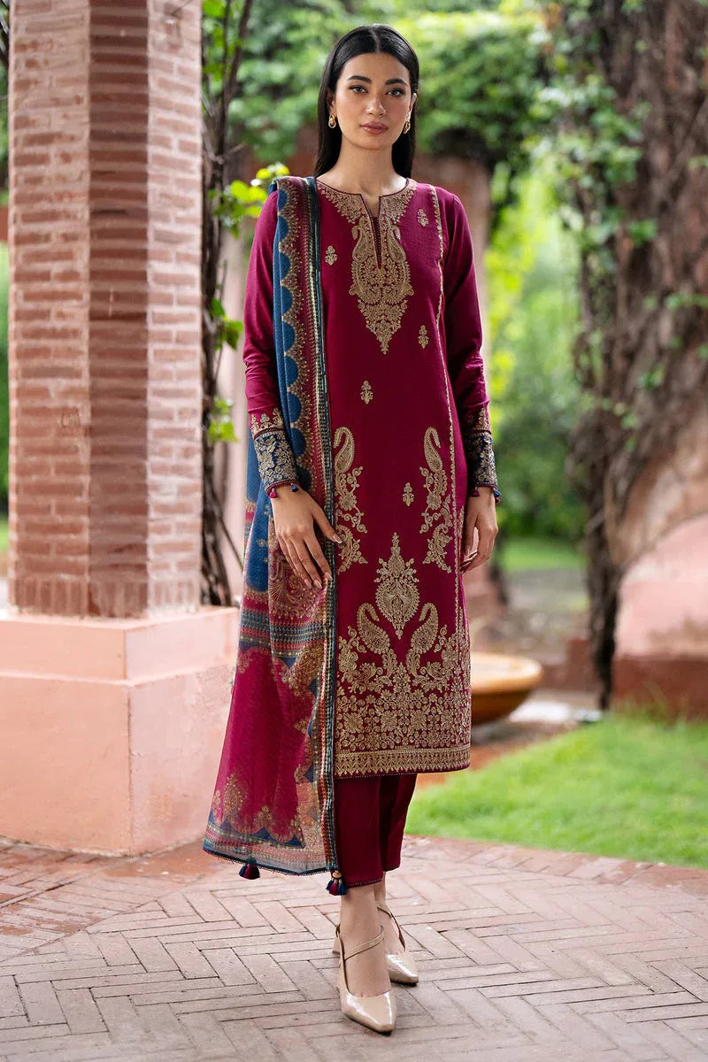 Jazmin | Winter Edition 24 | KHADDAR UW-0069 - Rang-e-Khaas