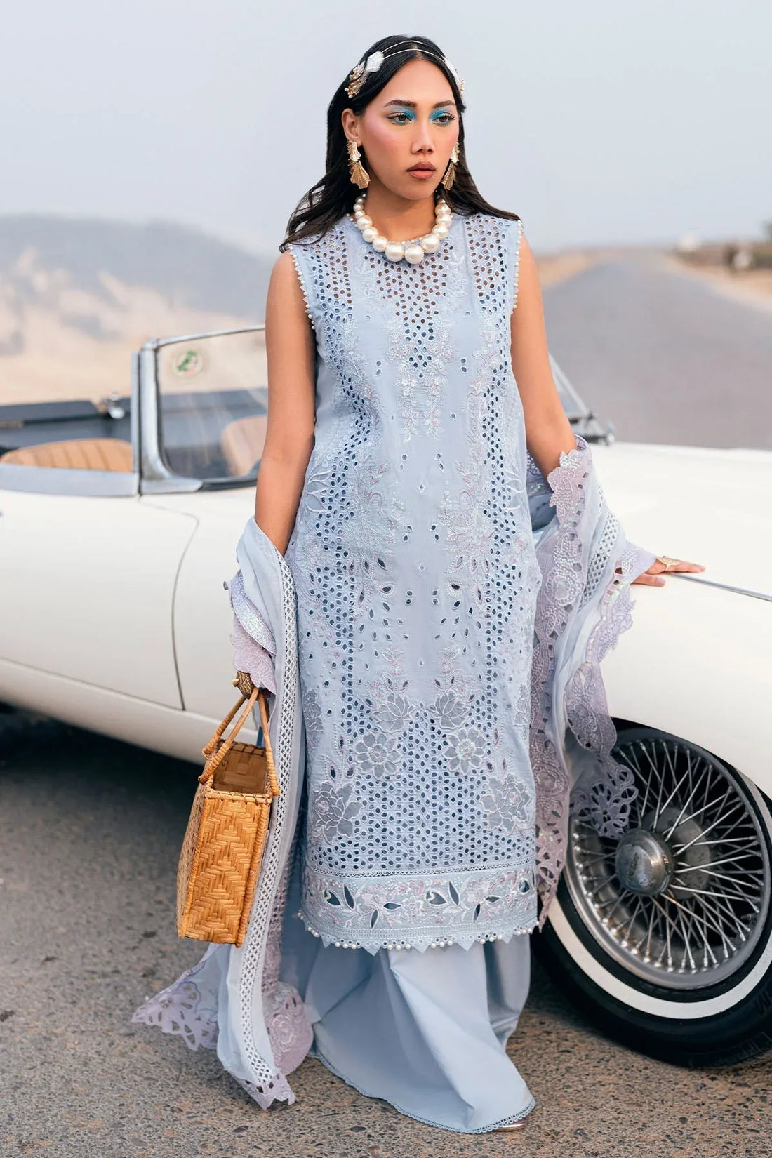 Nureh | Khuwab Luxury Lawn | NE-150 - Rang-e-Khaas