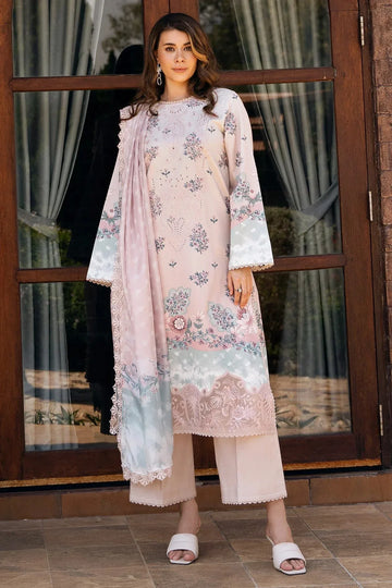 Afrozeh | Damask The Holiday Edit '25 - Lawn | Seraphina B - Rang-e-Khaas