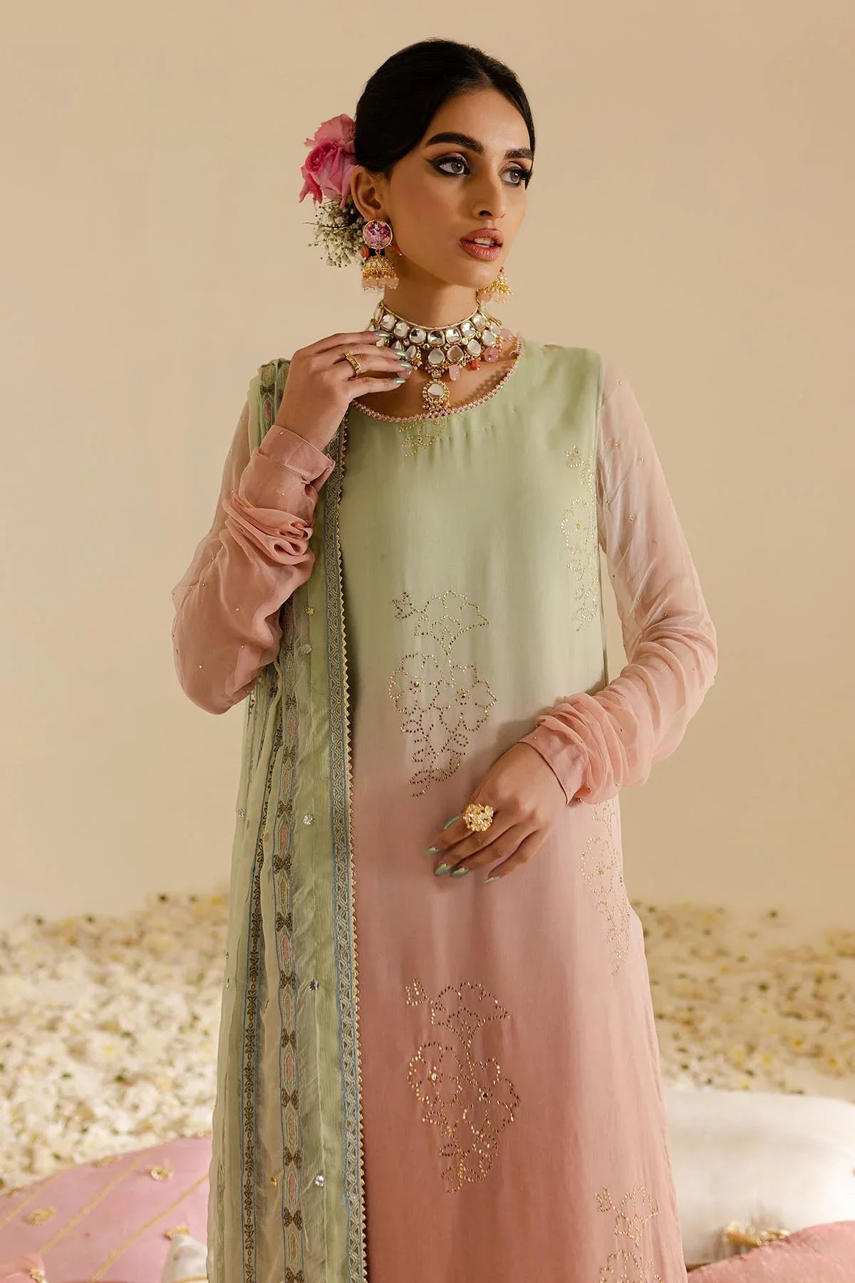 Nureh | Mukeshkari Formals | MK-07 - Rang-e-Khaas
