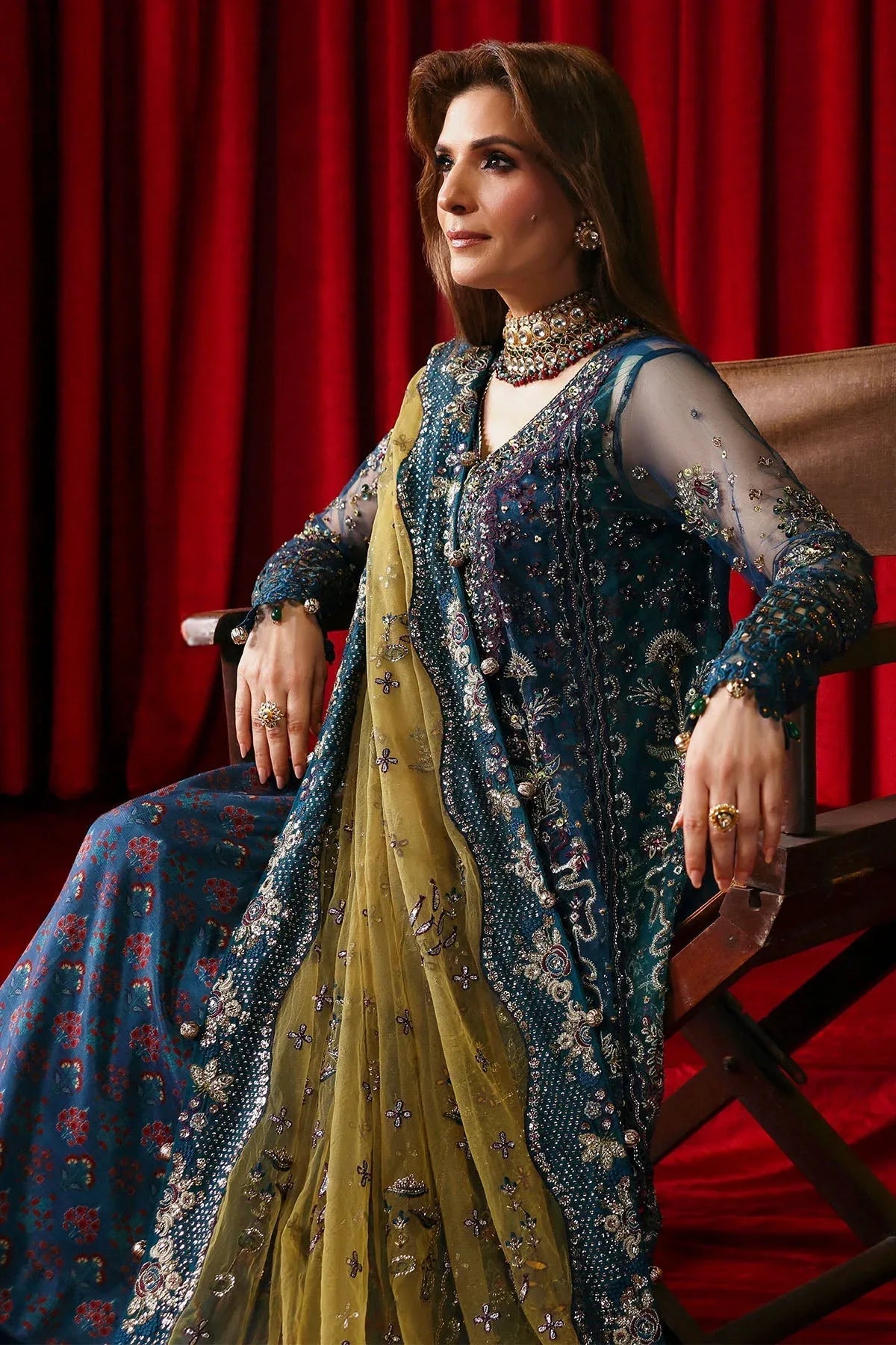 Nureh | Jhoomro 25' | NL-84 Resham - Rang-e-Khaas