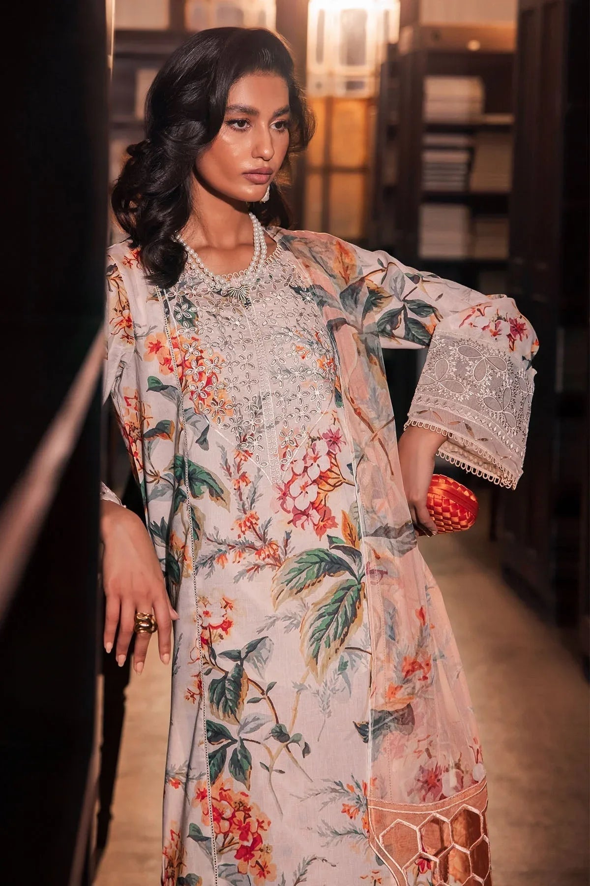 Nureh | Glam Girl Lawn | GL-13 - Rang-e-Khaas