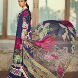 ELAF Signature Embroidered Lawn Unstitched 3Pc Suit ESL-08A SINCLAIR
