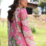 Elaf Premium | Prints Chikankari 24 | 03B PINK MUSE