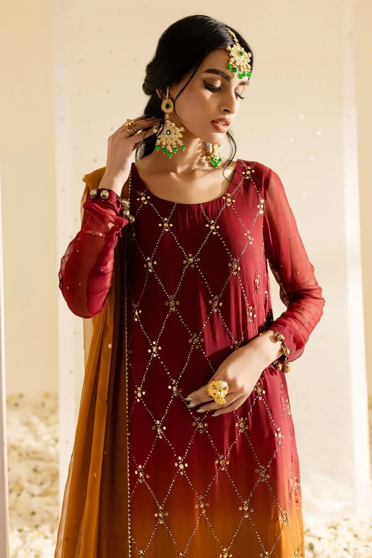 Nureh | Mukeshkari Formals | MK-09 - Rang-e-Khaas