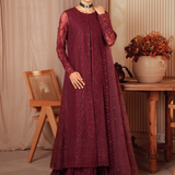 Iznik | Chiffonkari Formals | ICK-01 Embroidered Chiffon