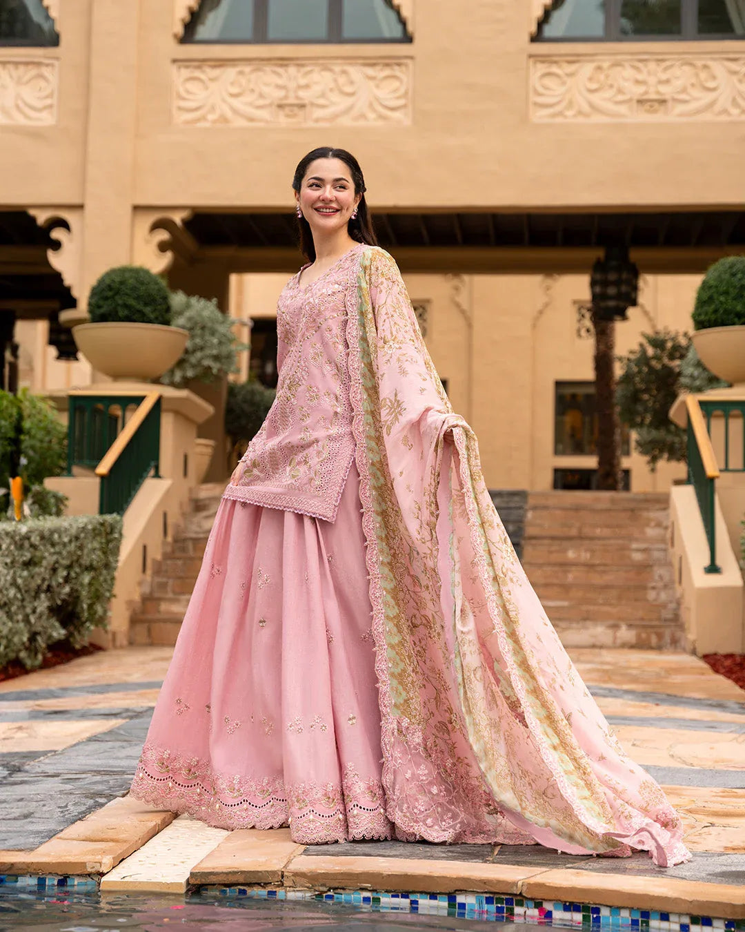 Faiza Saqlain | Aya Luxury Lawn 26' | Asja
