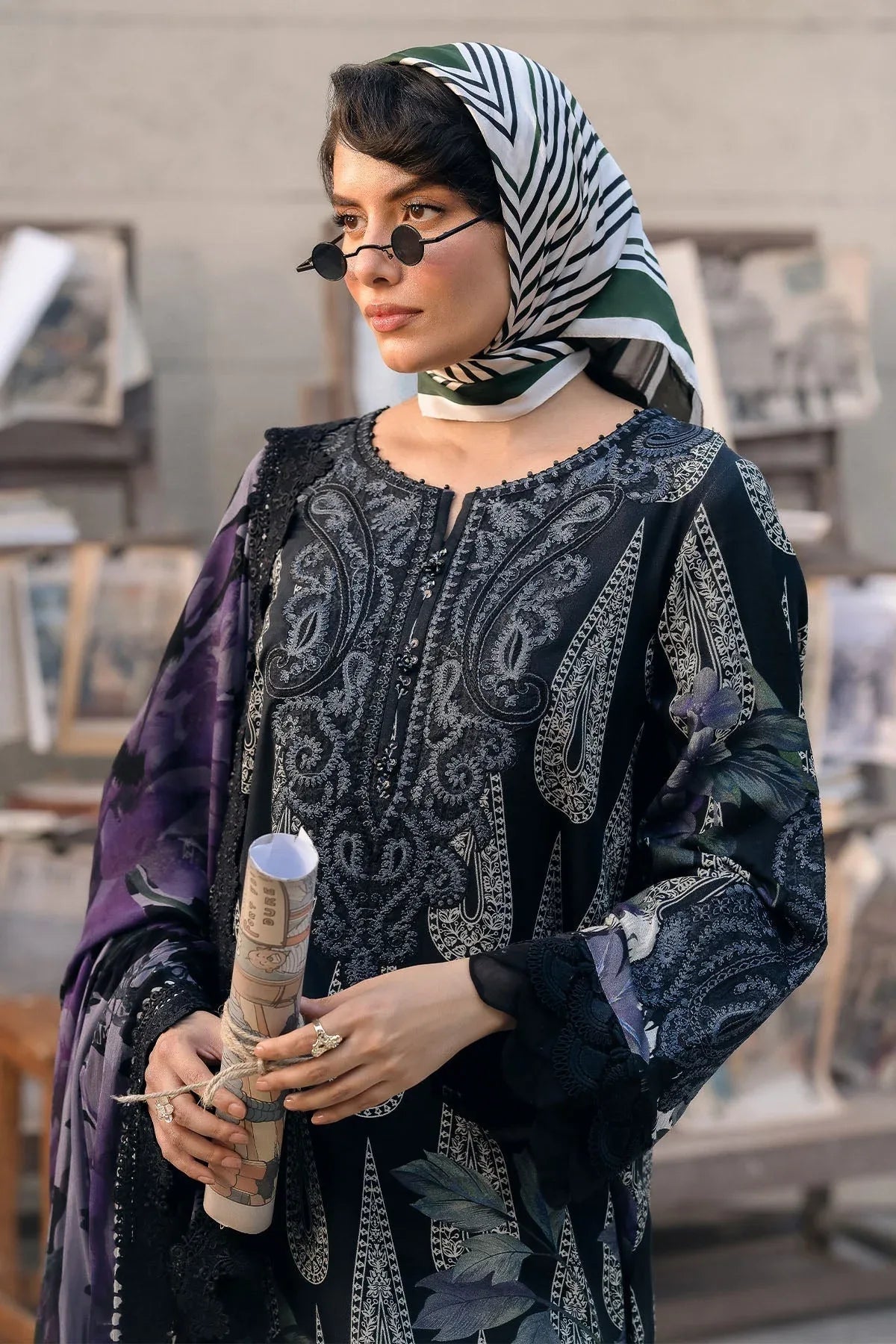 Nureh | Glam Girl Lawn | GL-19 - Rang-e-Khaas