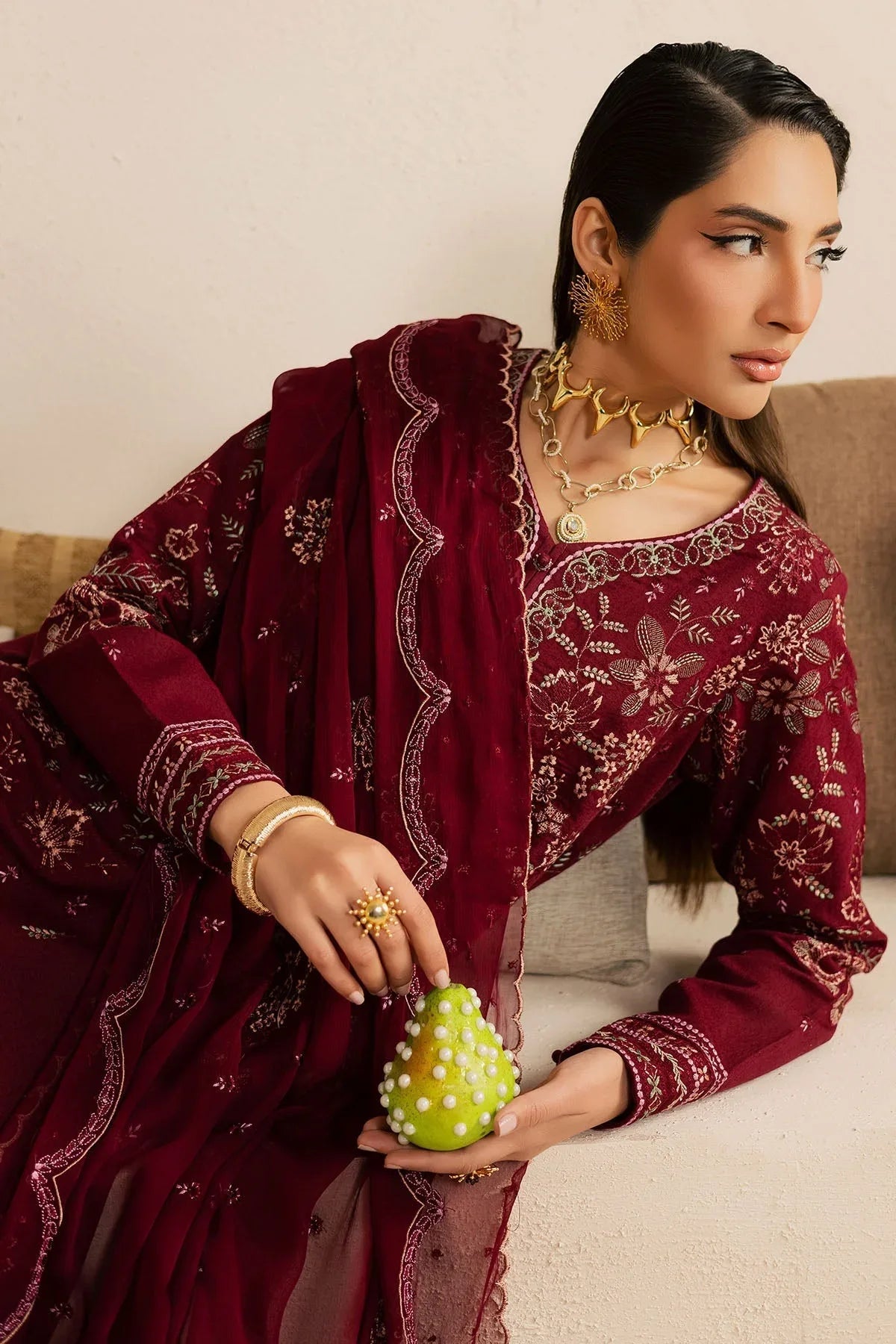 Nureh | Karandi Collection | NE-219 - Rang-e-Khaas