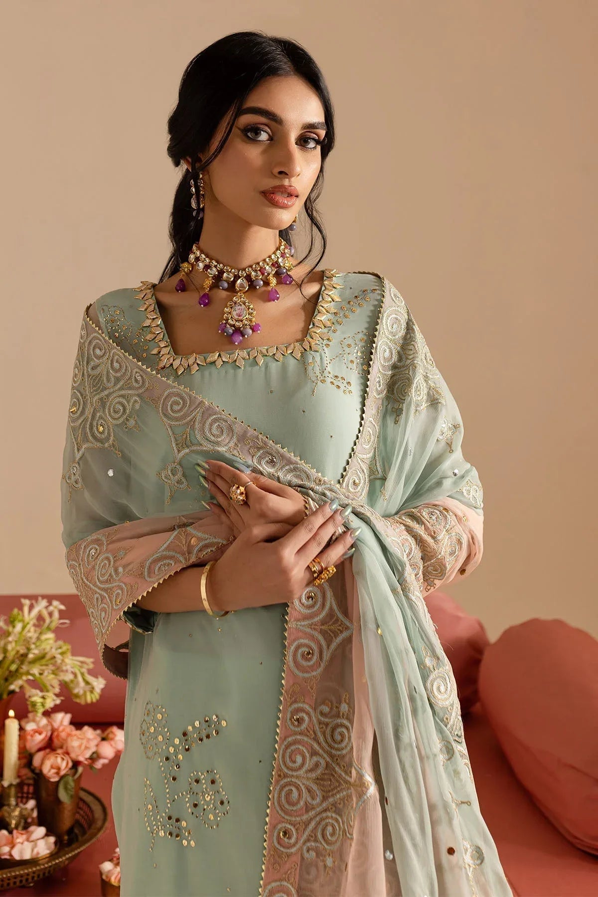 Nureh | Mukeshkari Formals | MK-11 - Rang-e-Khaas