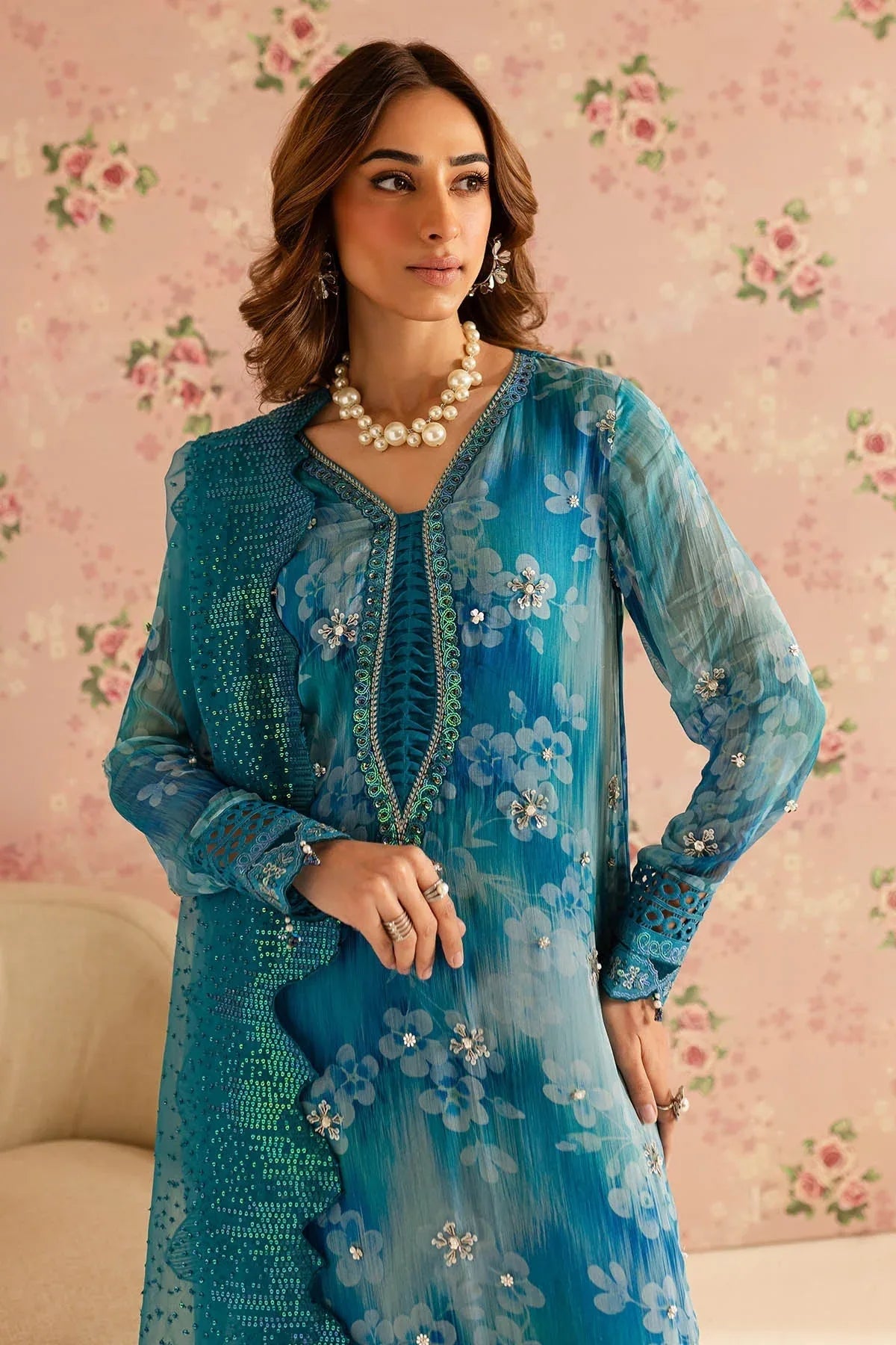 Nureh | Ballerina Formals | NU2-158 - Rang-e-Khaas