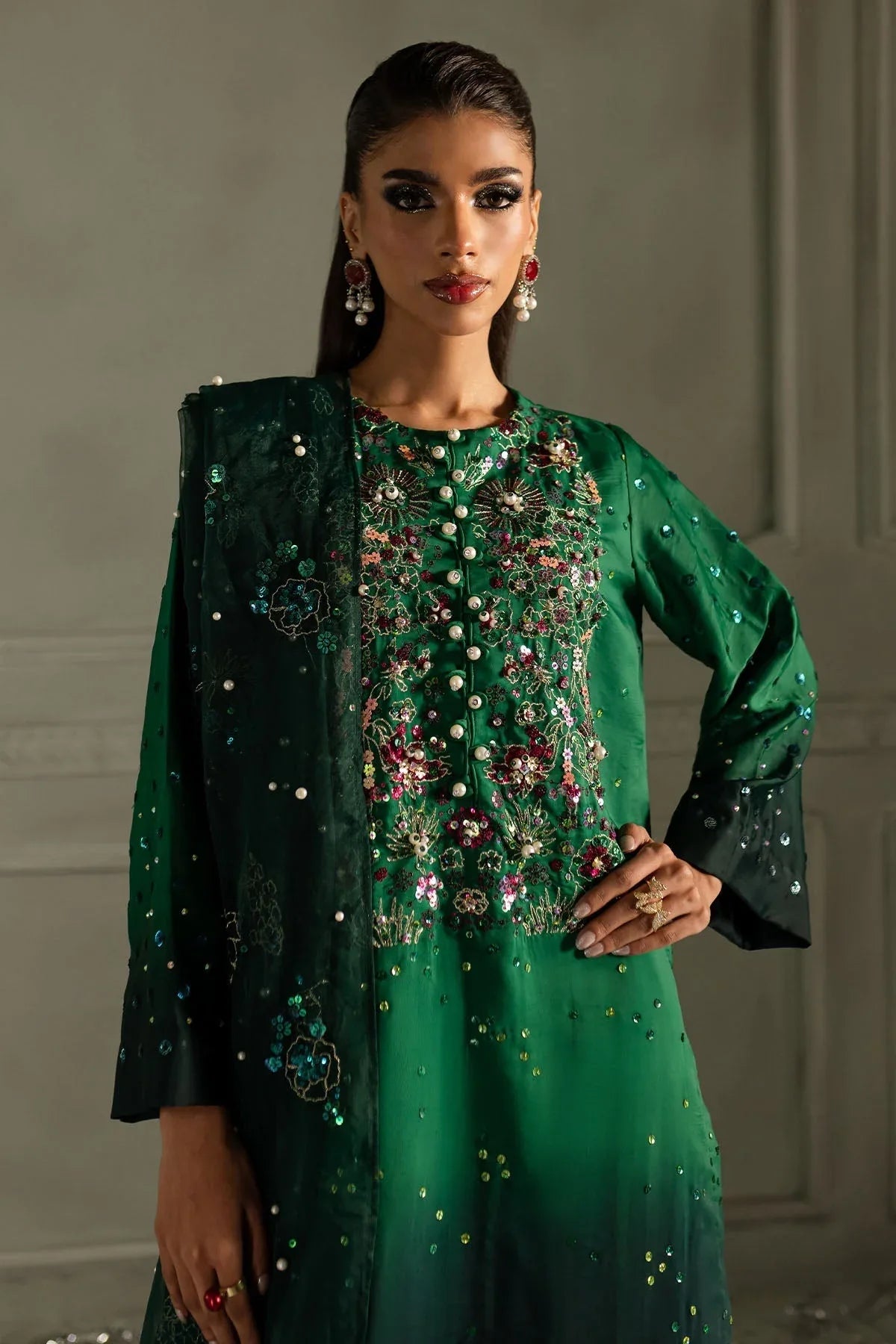 Nureh | Fancy Formals | Ruby Rush TW-09 - Rang-e-Khaas