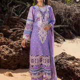 ELAF Signature Embroidered Lawn Unstitched 3Pc Suit ESL-04A MADEMOISELLE
