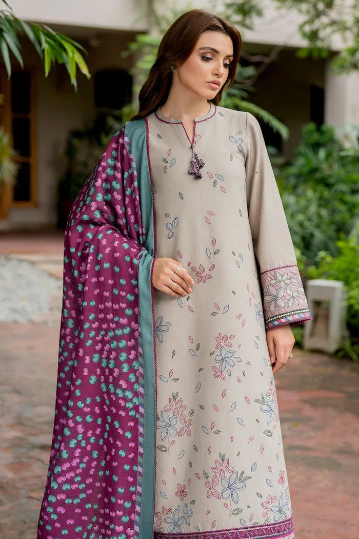 Jazmin | Winter Edition 24 | KHADDAR UW-0052 - Rang-e-Khaas