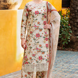 Farasha | Printed Essentials | Ivory Dusk
