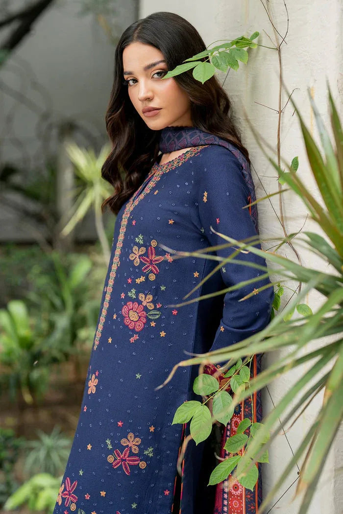 Jazmin | Winter Edition 24 | KHADDAR UW-0051 - Rang-e-Khaas