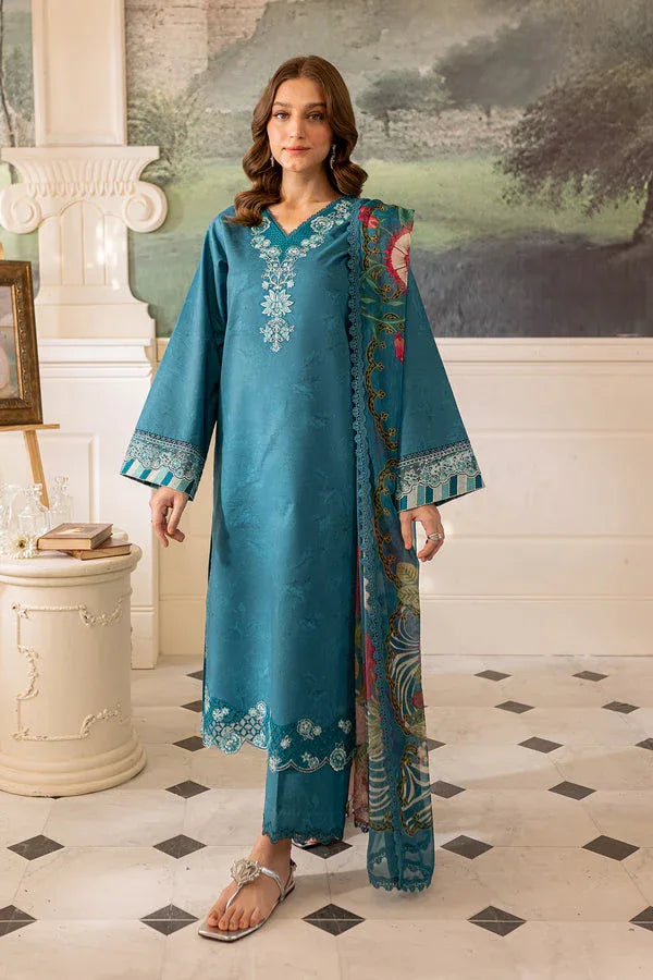Farasha | Seraya Lawn 24 | PERIWINKLE - Rang-e-Khaas