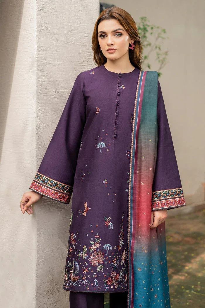 Jazmin | Winter Edition 24 | KHADDAR UW-0050 - Rang-e-Khaas