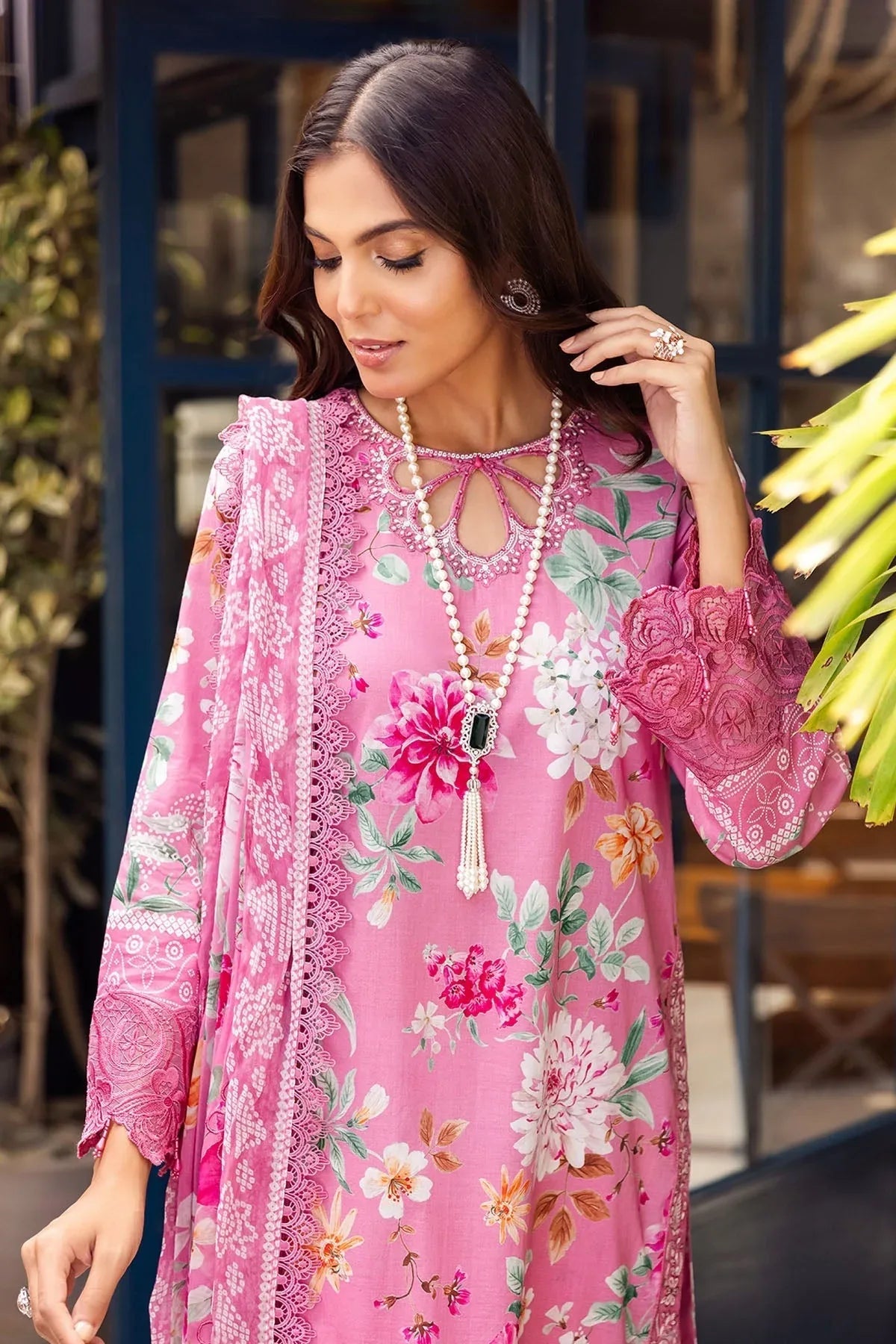 Nureh | Glam Girl Lawn | GL-01 - Rang-e-Khaas