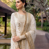 Faiza Saqlain | Zinnia Lawn 25 | Lily