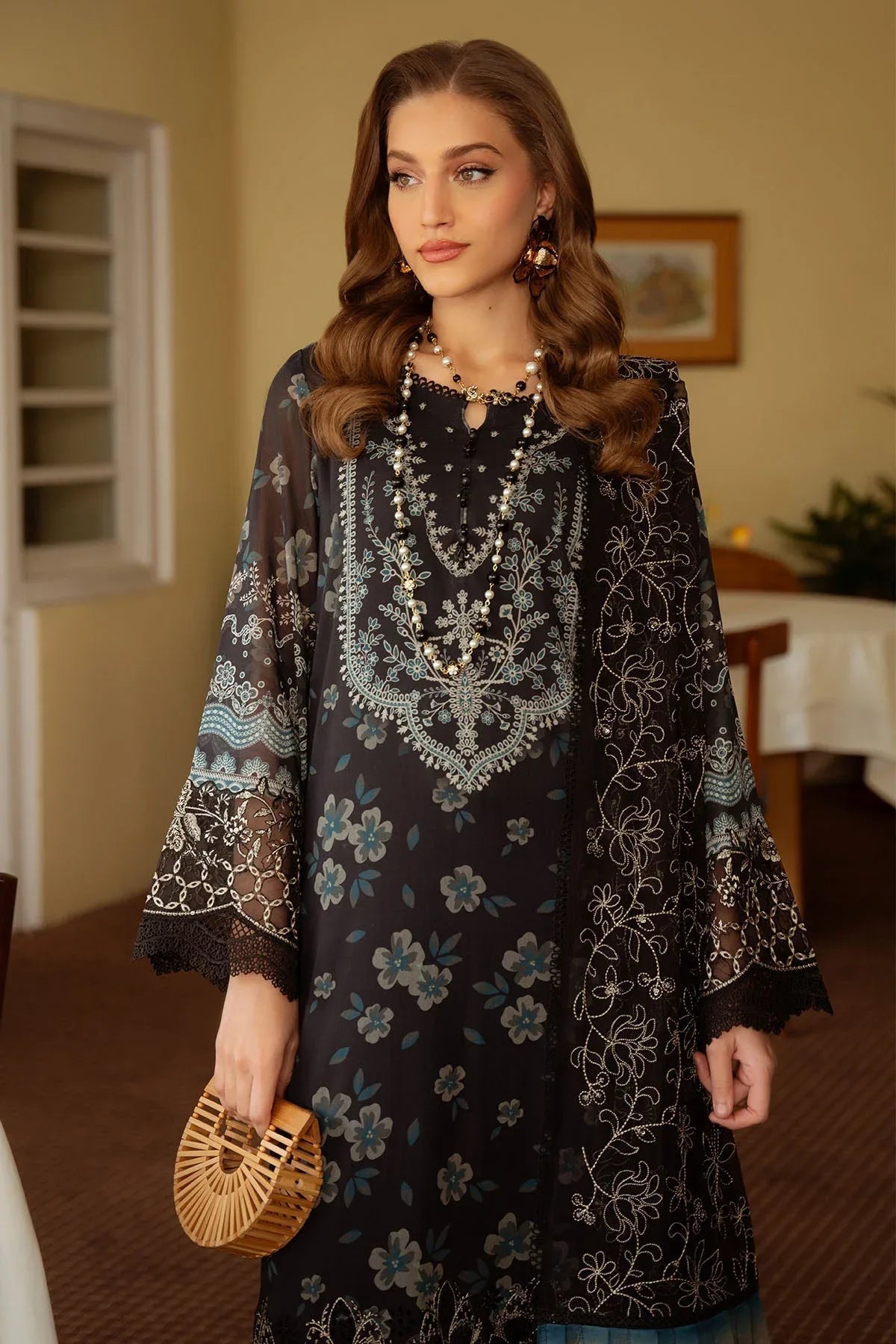 Nureh | Maya Swiss Lawn | NS-151 - Rang-e-Khaas