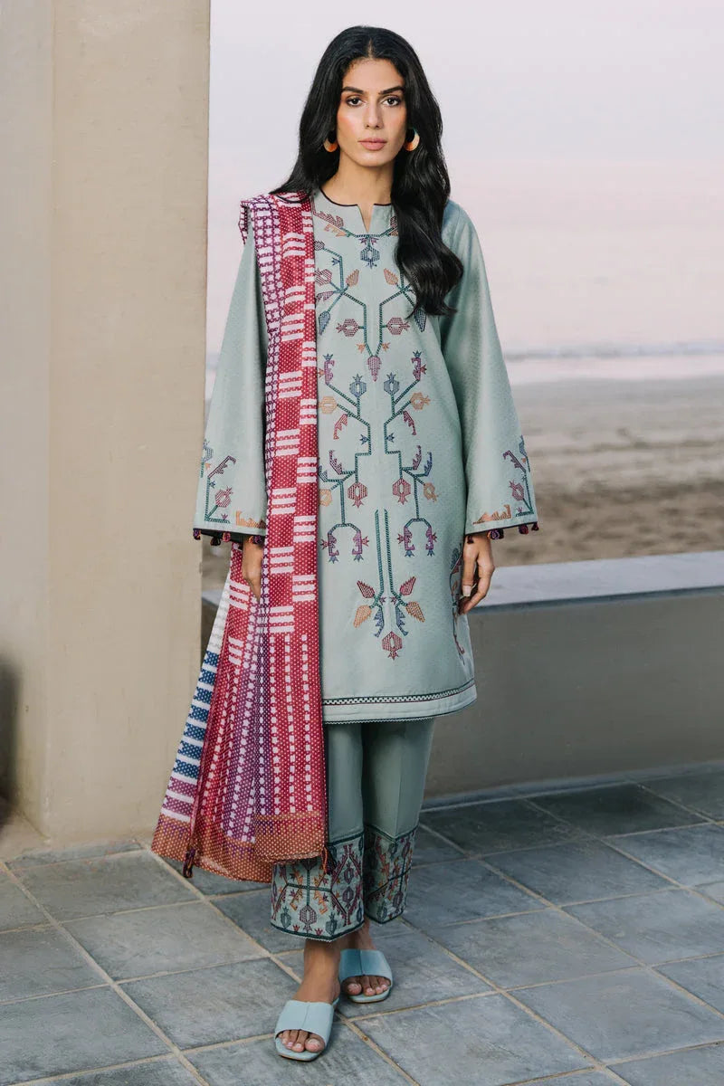 Jazmin | Summer Lawn 25 | USE-9137 - Rang-e-Khaas