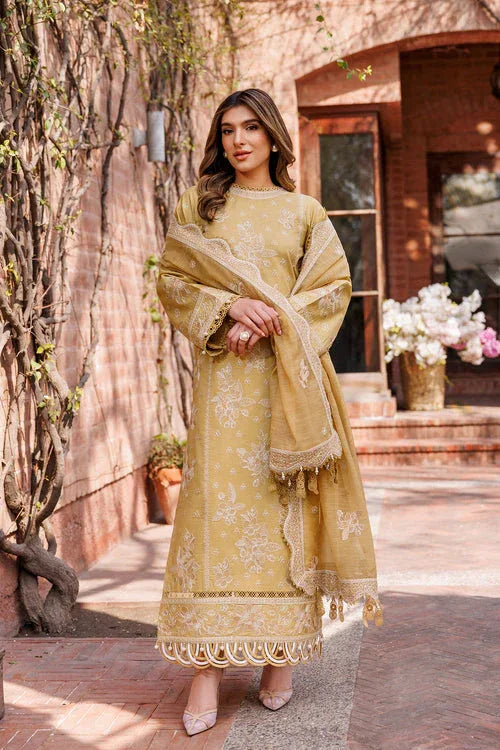 Farasha | Dastoor Embroidered Lawn SS24 | TUSCANY DREAM - Rang-e-Khaas