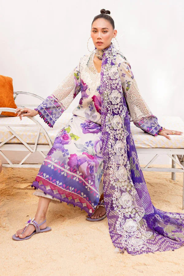Nureh | Gardenia Lawn 24 | NS-138 A - Rang-e-Khaas