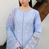 Farasha |Summer weaves | Serene Blue