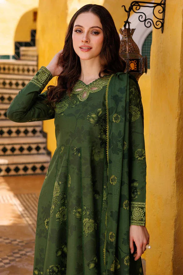 Farasha | Printed Essentials | Sage Charm - Rang-e-Khaas