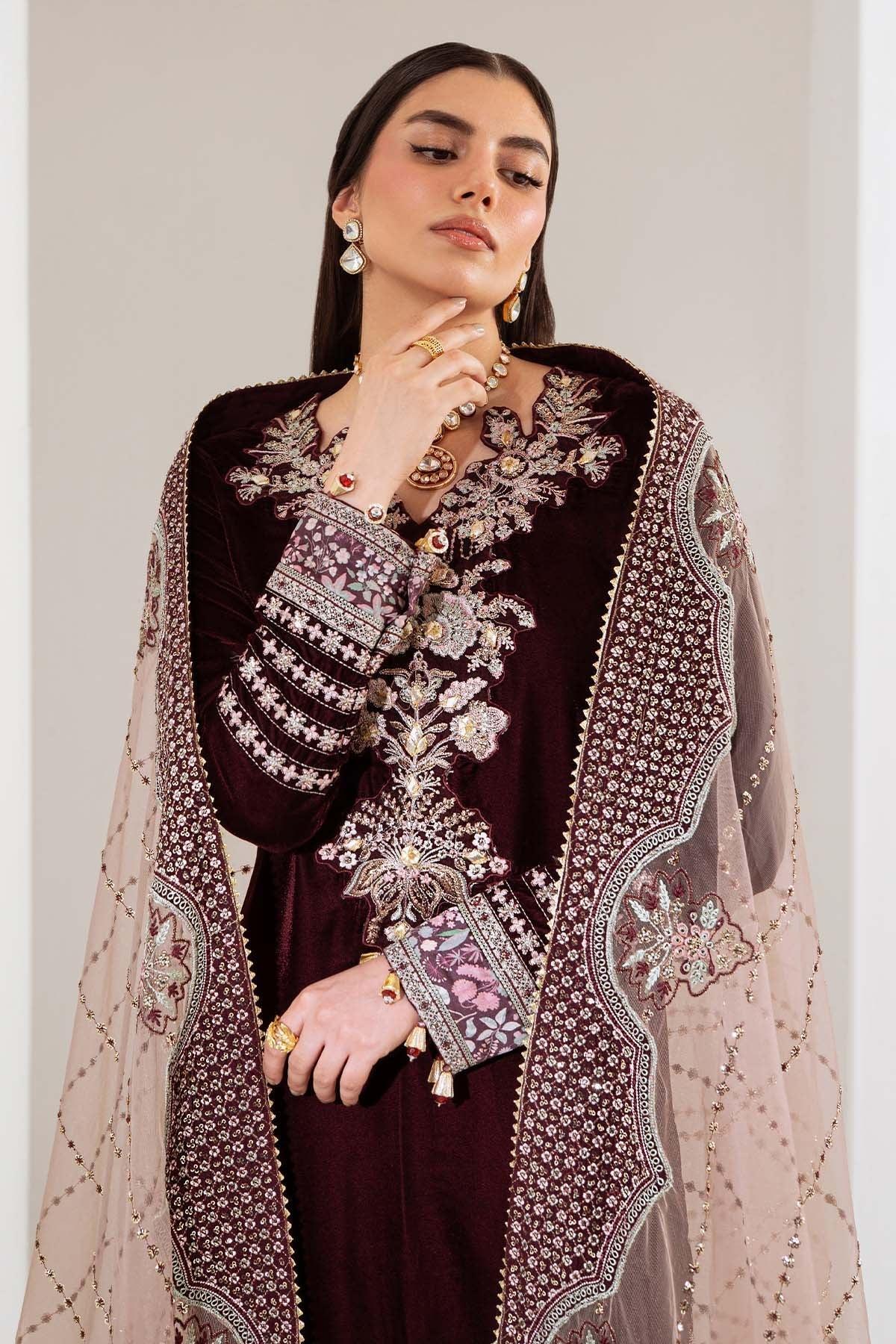 Nureh | Maya Velvet | NW-110 - Rang-e-Khaas