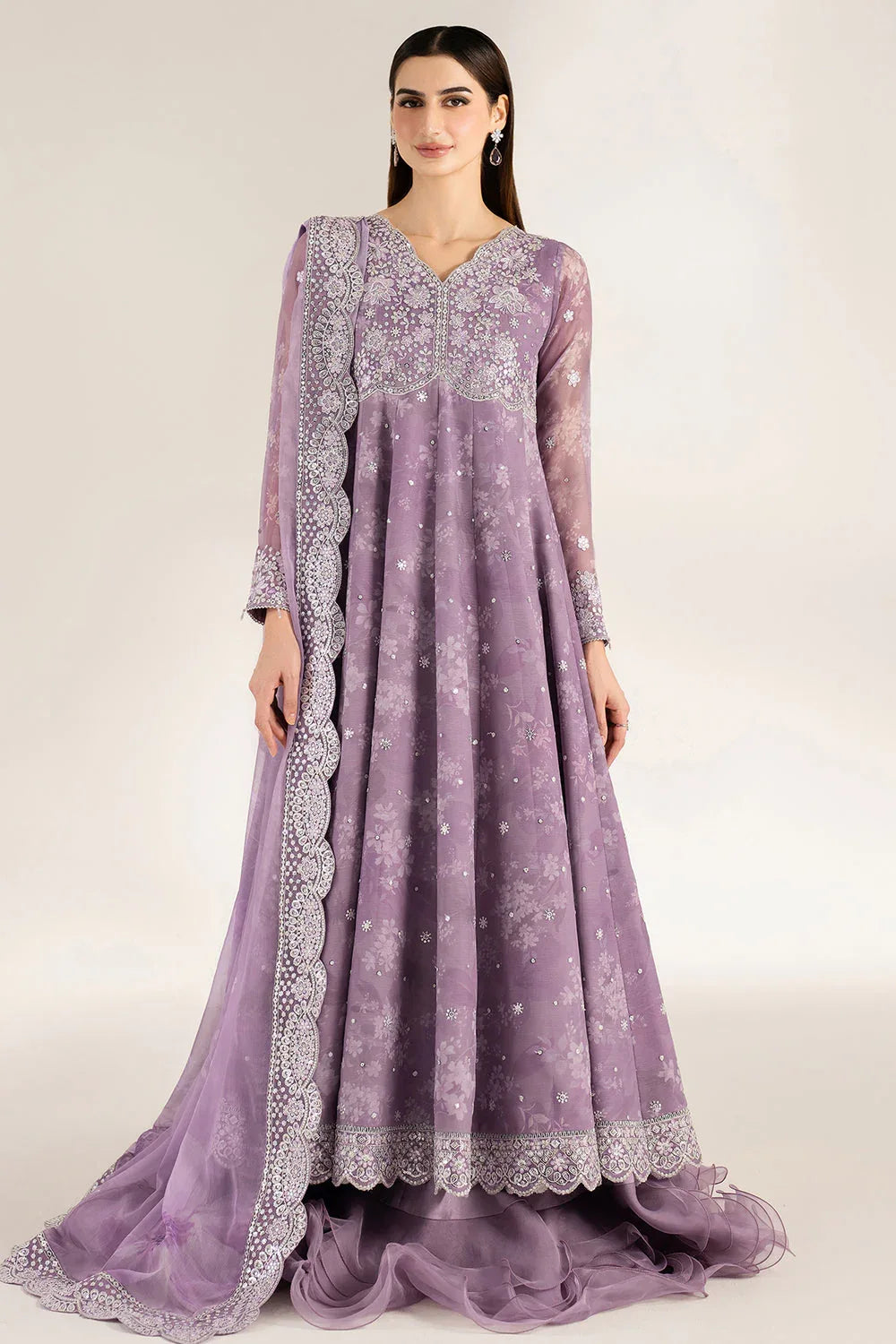 Farasha | Fiorella Formals | Violet Dreams - Rang-e-Khaas