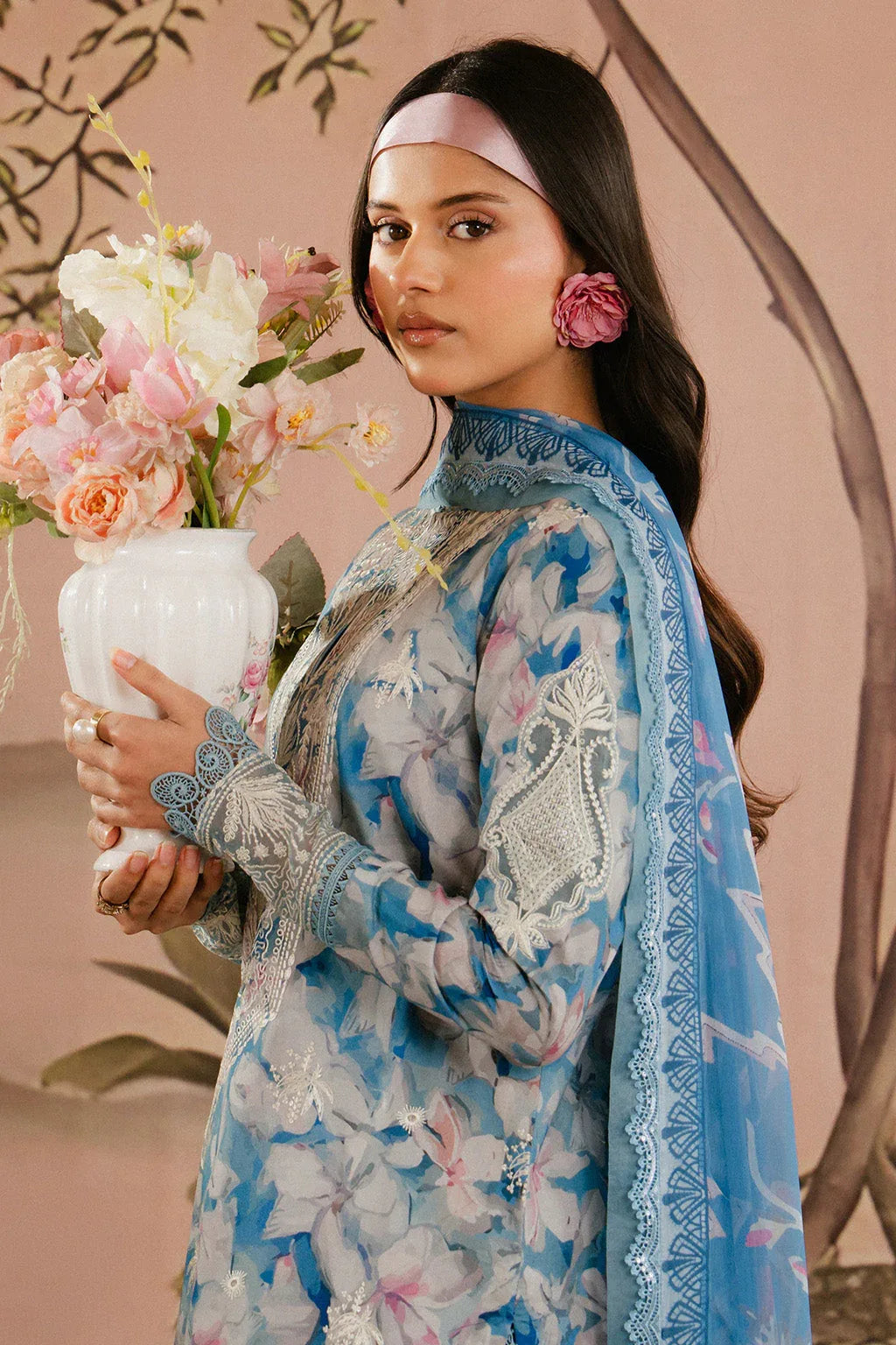 Ayzel | Armelia Printed Lawn 25 | Scilla - Rang-e-Khaas