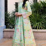 Farasha | Printed Essentials | Mint Dew