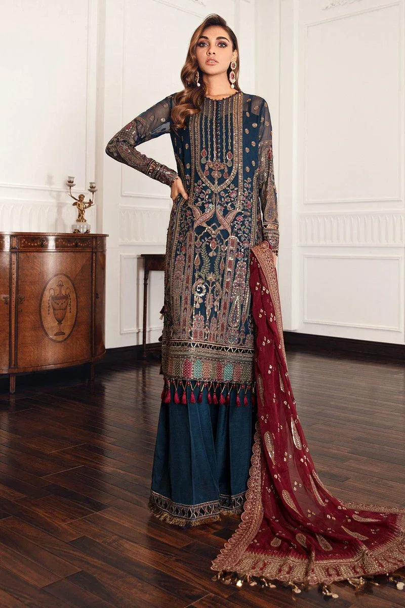 Jazmin | Formals Collection | CHIFFON UC-3049 - Rang-e-Khaas
