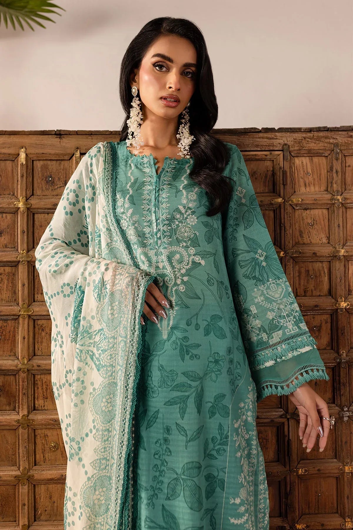Nureh | Printed lawn 25 | SP-139 - Rang-e-Khaas