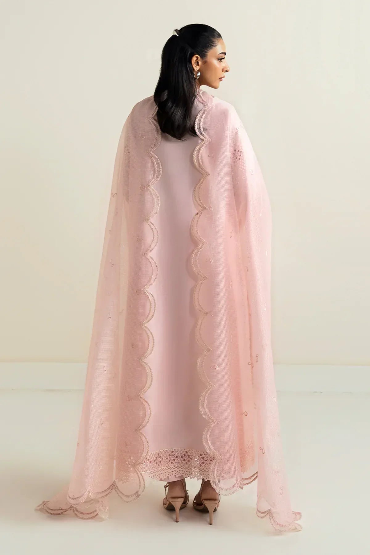 Afrozeh | Basic Pret 25 | Dewy Lilac - Rang-e-Khaas