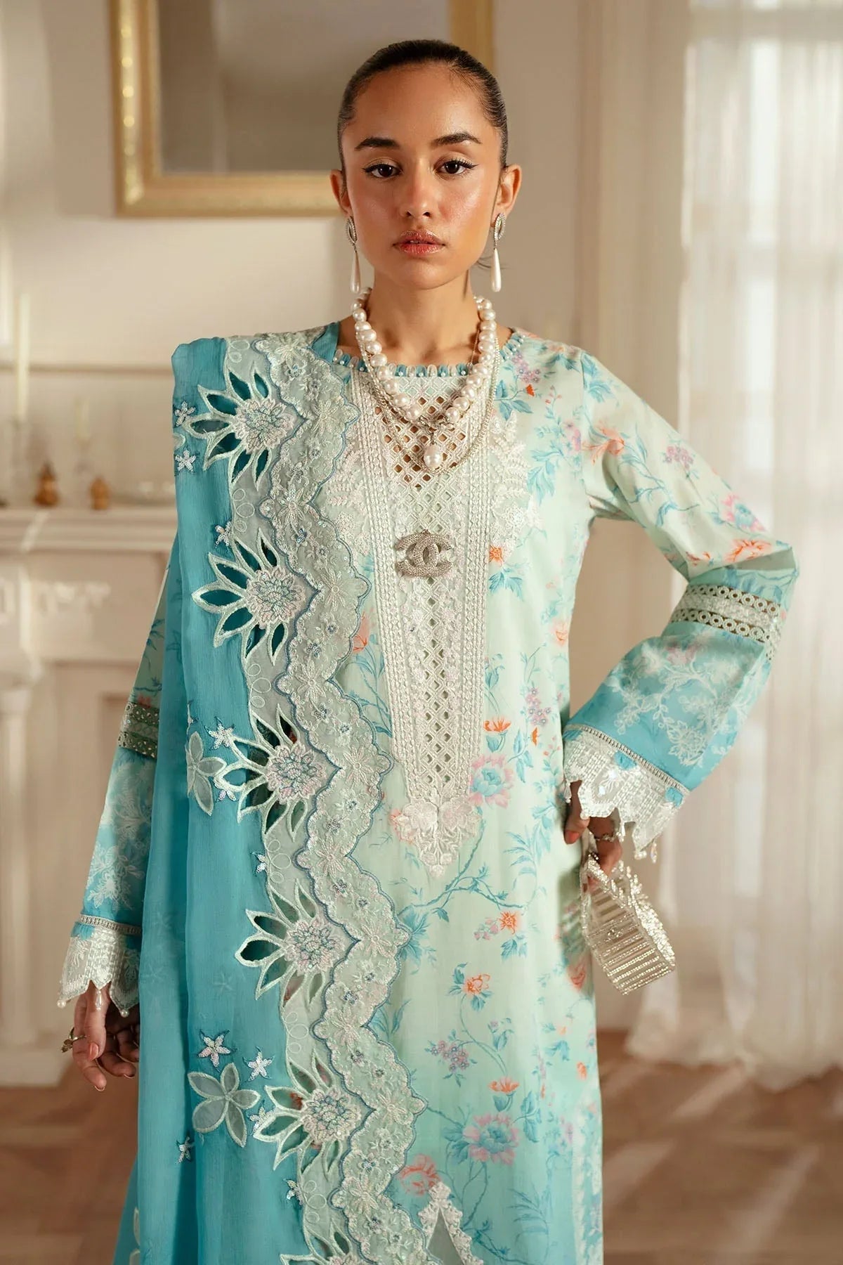 Nureh | Feya Eid Lawn | FE-06 - Rang-e-Khaas