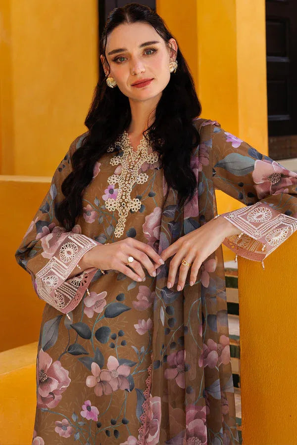 Farasha | Printed Essentials | Fawn Bliss - Rang-e-Khaas