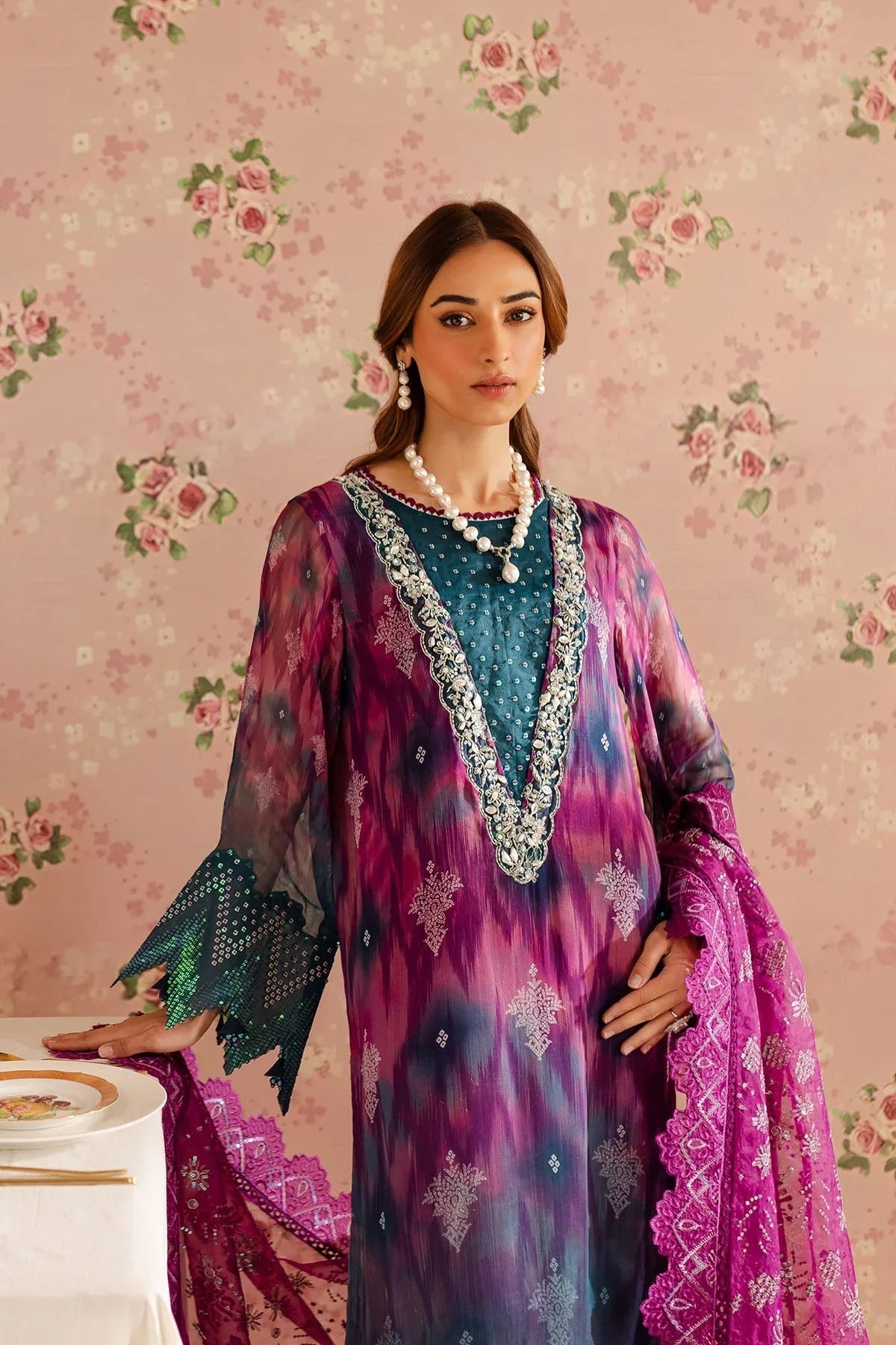 Nureh | Ballerina Formals | NU2-159 - Rang-e-Khaas