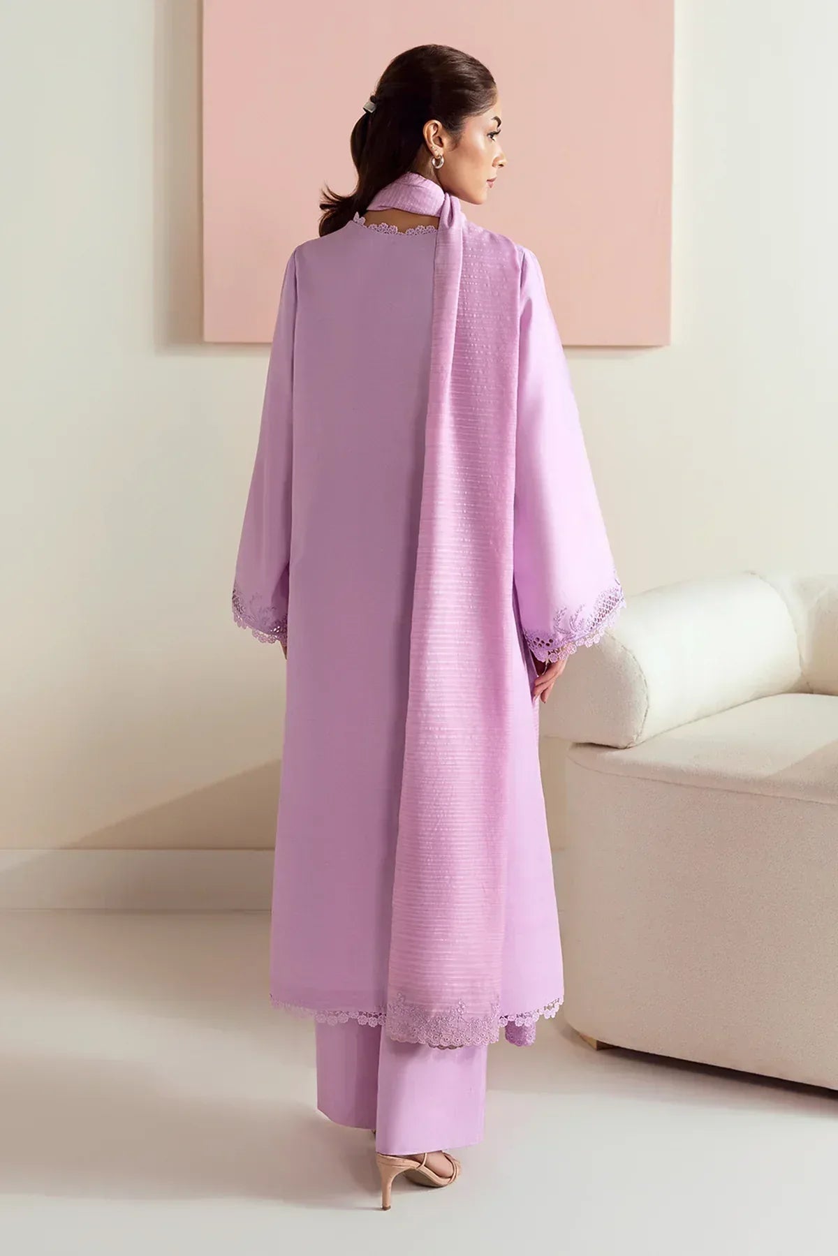 Afrozeh | Basic Pret 25 | Rosé Berry - Rang-e-Khaas