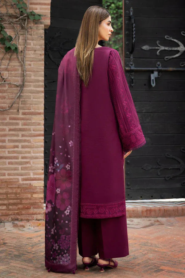 Farasha | Eminence Khaddar 25 | Rosemer - Rang-e-Khaas