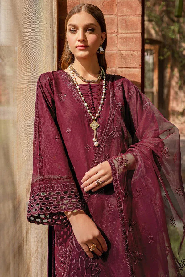 Farasha | Summer Weaves Embroidered Lawn | Zella - Rang-e-Khaas