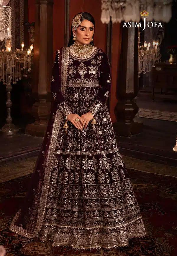 Asim Jofa | Makhmal Wedding Velvet 23 | AJMM-11 - Rang-e-Khaas