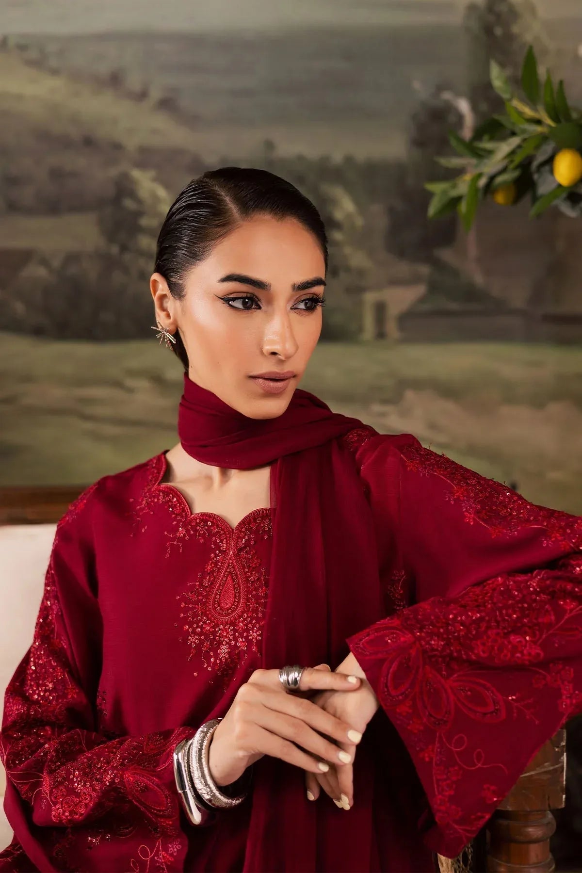 Nureh | Shades of Winter | NP-675 - Rang-e-Khaas