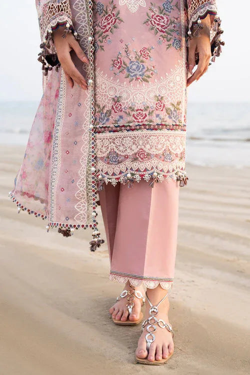 Jazmin | Shahkaar Luxury Lawn 25 | SL25-D2 - Rang-e-Khaas