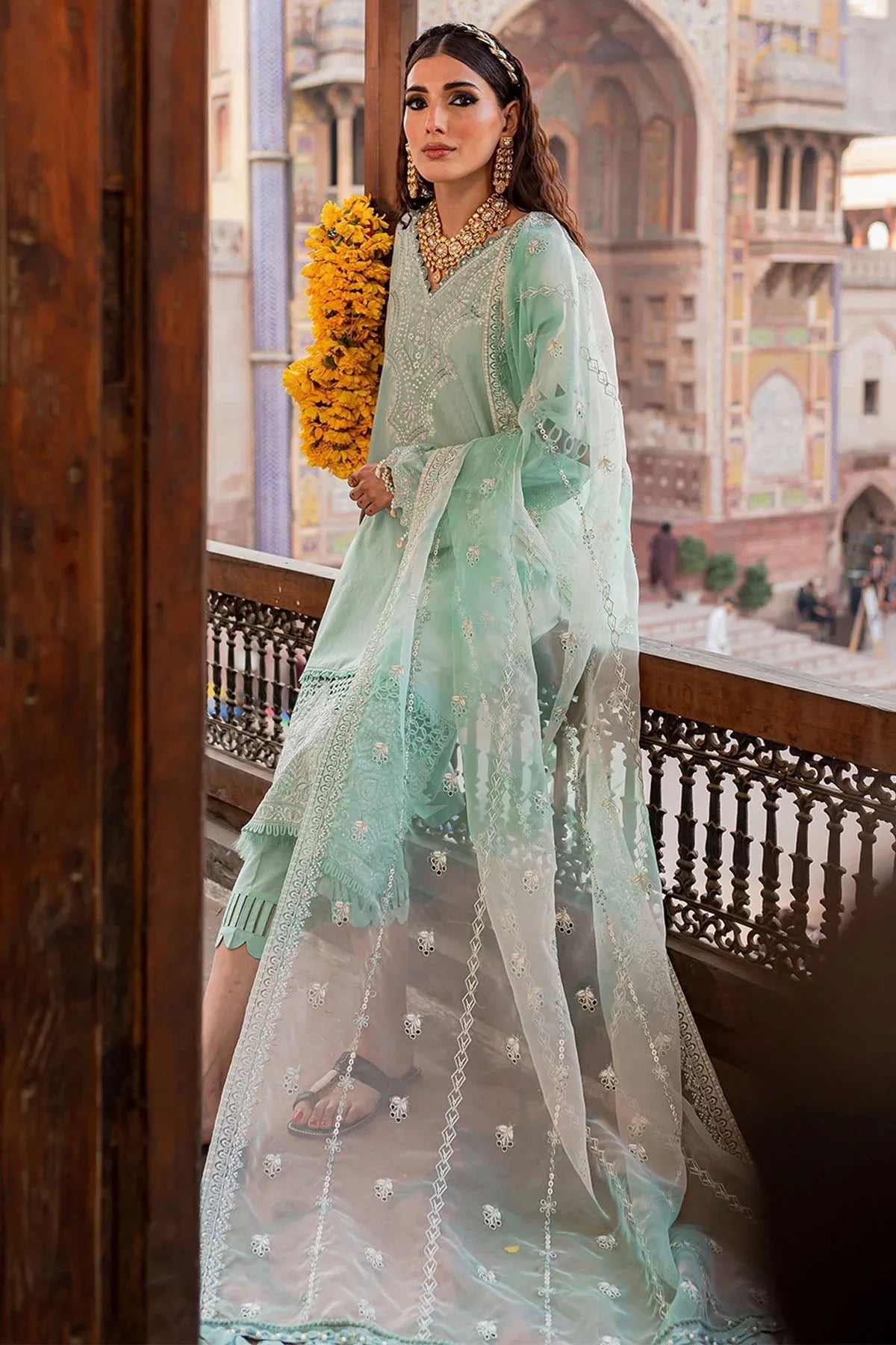 Nureh | Lawn Jacquard | NS-77 - Rang-e-Khaas